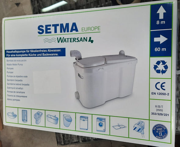Pompa canallizare WC SETMA Watersan 4