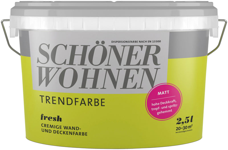 Vopsea Schoner Verde Fresh 2,5 l