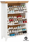 Pantofar 3 clape alb Skandinavia
