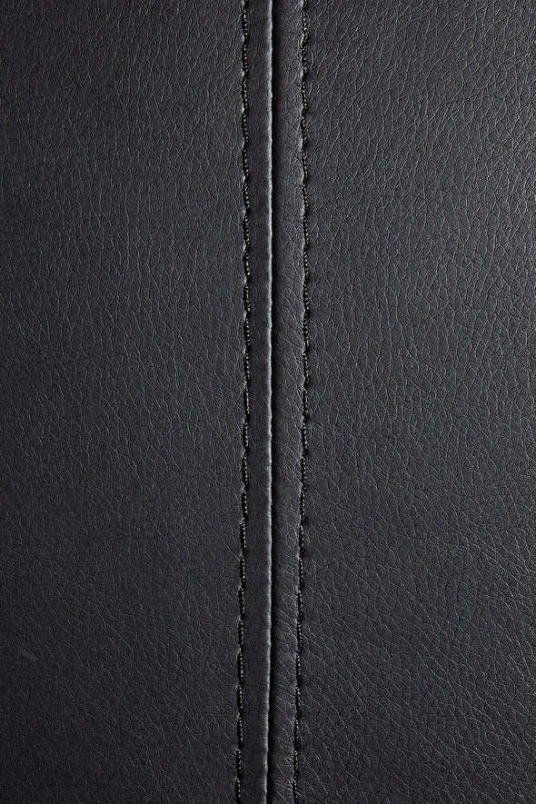 Bancheta Arco MCA, din piele naturala neagră, 175 cm - LunaHome.ro