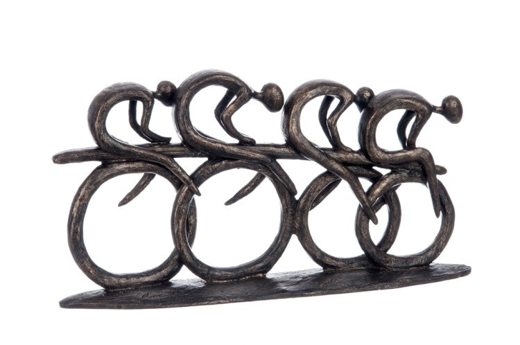 Decoratiune biciclisti Poly maro - LunaHome.ro