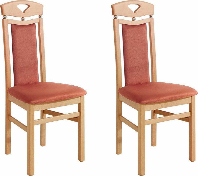 Set 2 scaune dining Berta din lemn de fag - LunaHome.ro