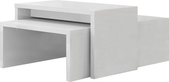 Măsuță de cafea Piano Places of Style (2 piese) - LunaHome.ro
