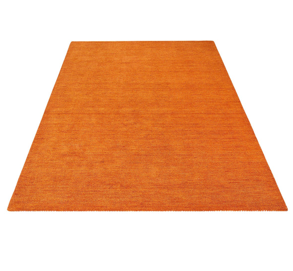 Covor de lână Gabbeh Uni THEKO Exklusiv, terra, 160x230 cm - LunaHome.ro
