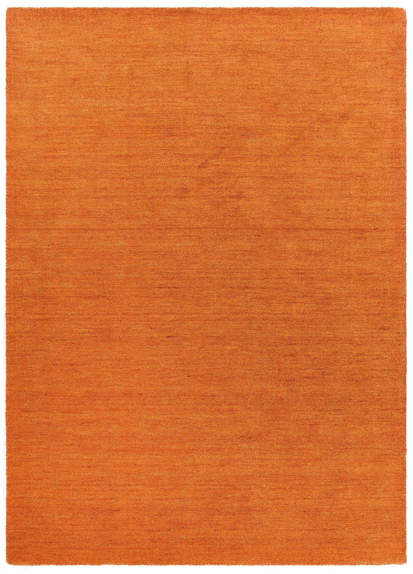 Covor de lână Gabbeh Uni THEKO Exklusiv, terra, 160x230 cm - LunaHome.ro