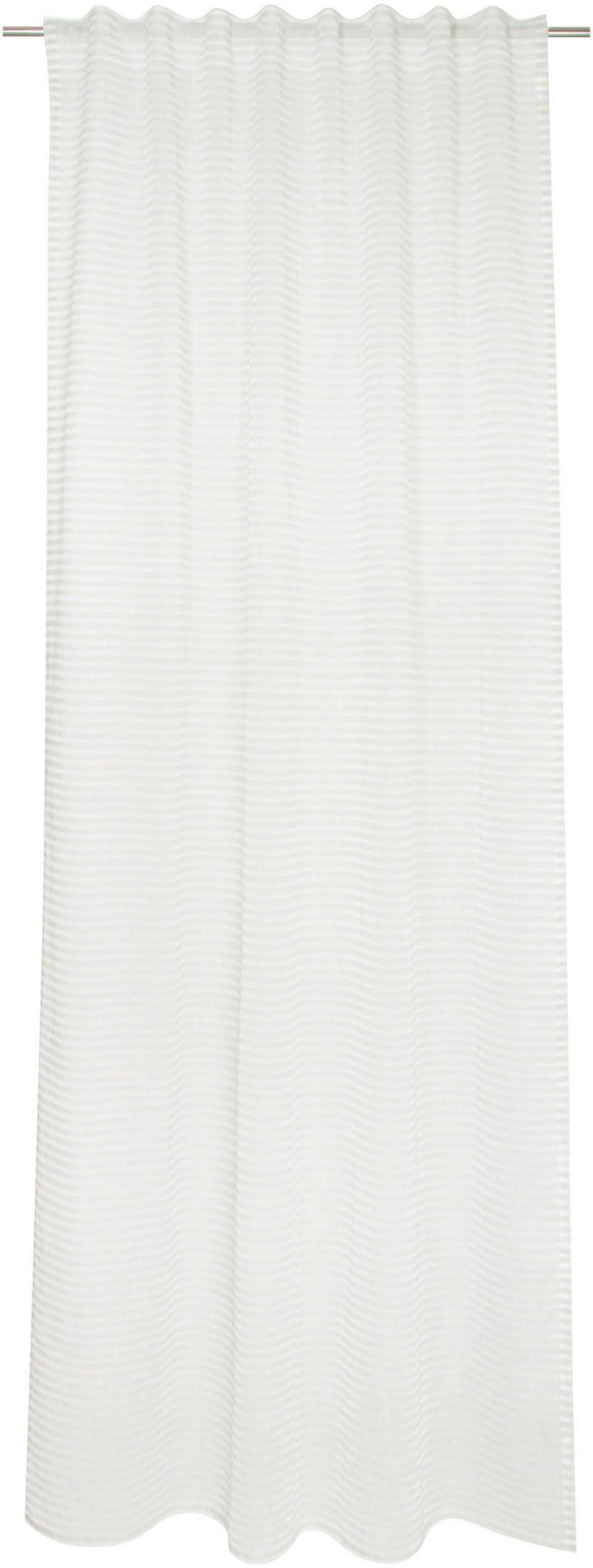 Draperie Natural Stripe TOM TAILOR verde mentă - LunaHome.ro