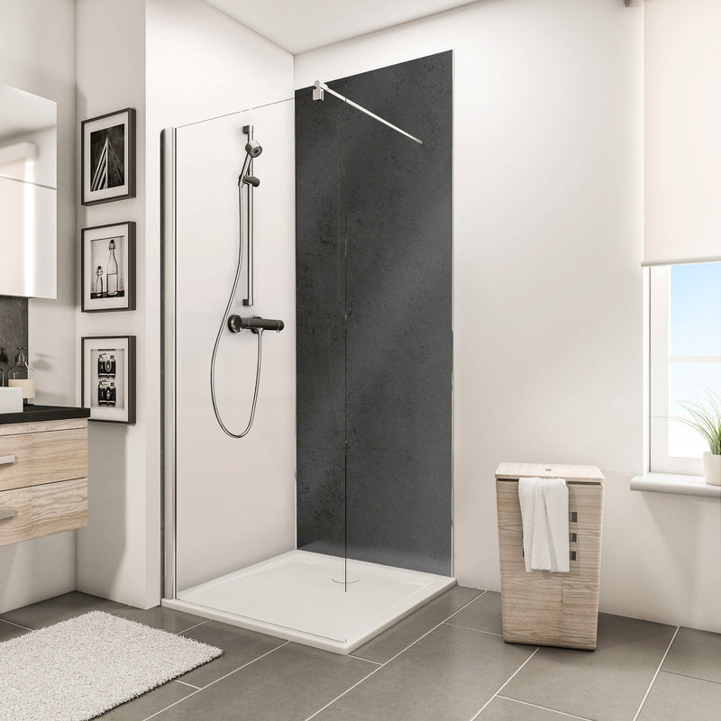 Panou cabina Schulte Decodesign din aluminiu, 100x210 cm - LunaHome.ro