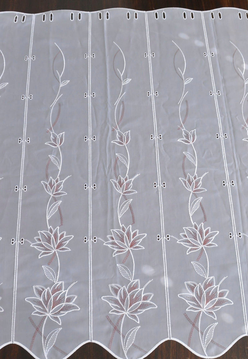 Perdea Kiara Plauen, 95x160 cm - LunaHome.ro