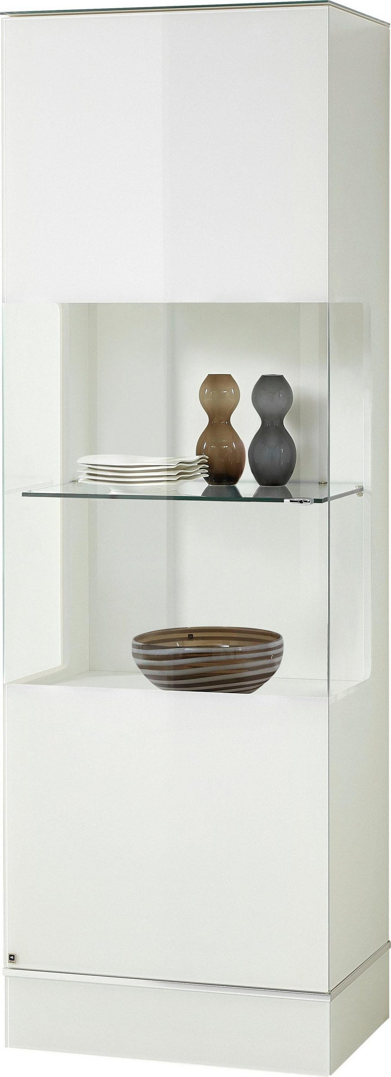 Vitrina cu sticlă CUBE, LEONARDO, 192 cm - LunaHome.ro