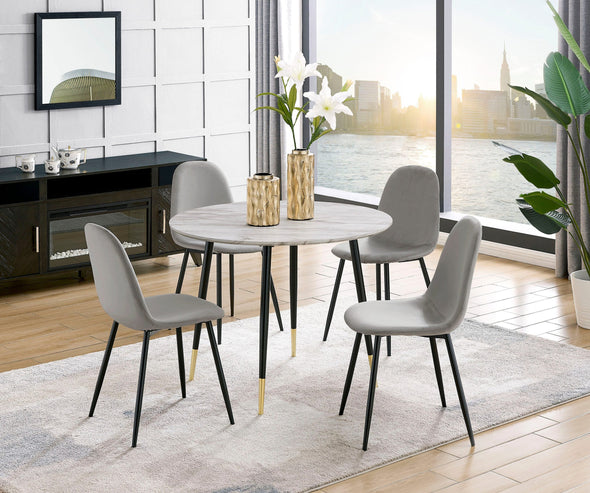 Masă Eadwine Leonique, 100 cm - LunaHome.ro