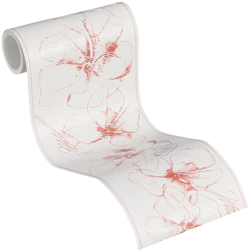 Bordură de tapet AS Création cu model floral, 5 m lungime - LunaHome.ro