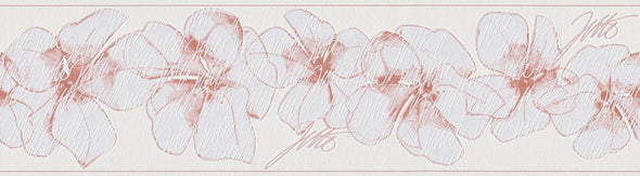 Bordură de tapet AS Création cu model floral, 5 m lungime - LunaHome.ro