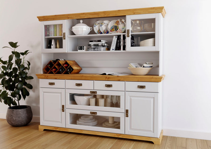 Bufet Ruegen din lemn masiv, 180 cm latime - LunaHome.ro