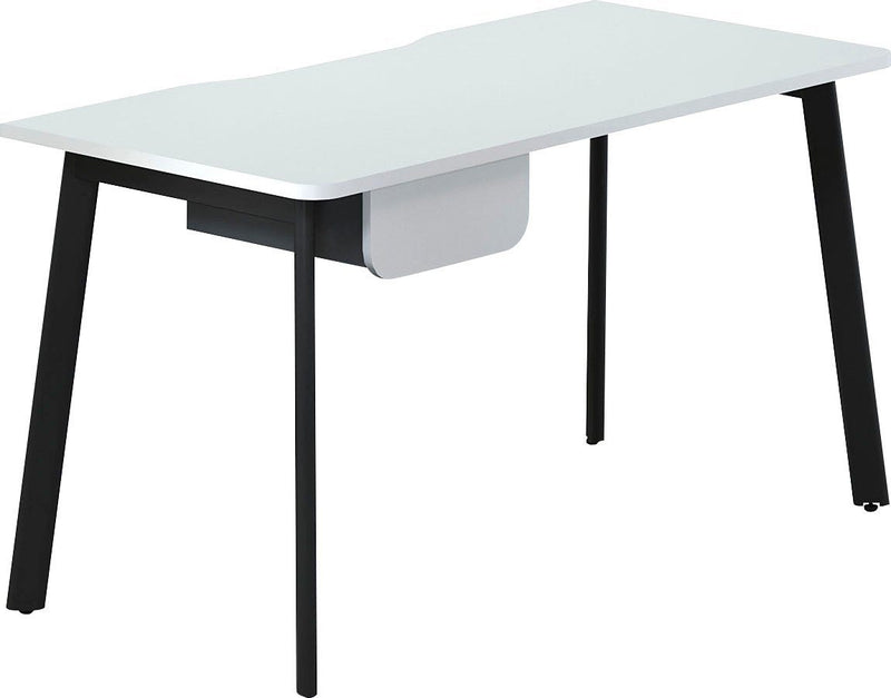 Birou Tes I din PAL, cu picioare metal, un sertar, 138 cm - LunaHome.ro