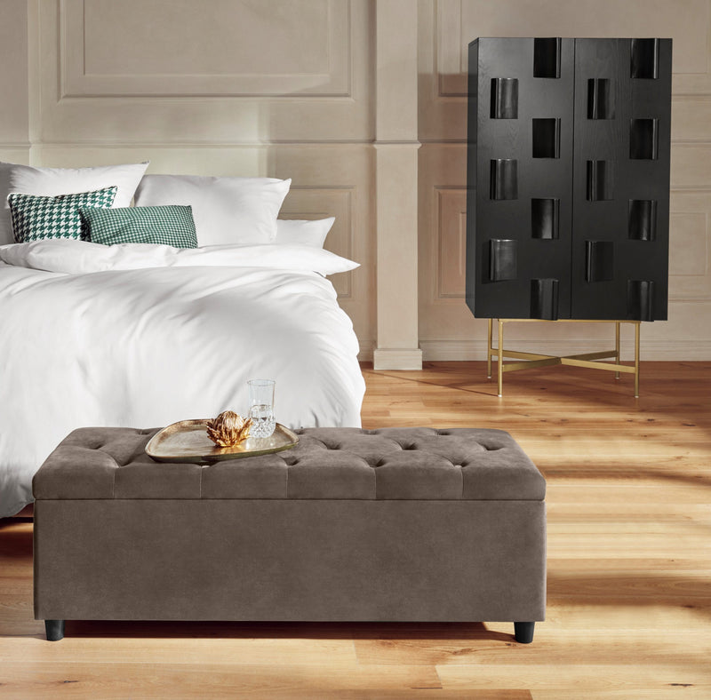 Banca pat GMK Relaxy bej 100 cm - LunaHome.ro