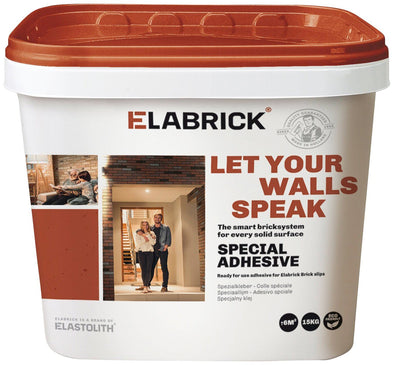 Adeziv cărămidă decorativă Elabrick 55043, antracit, 15 kg.