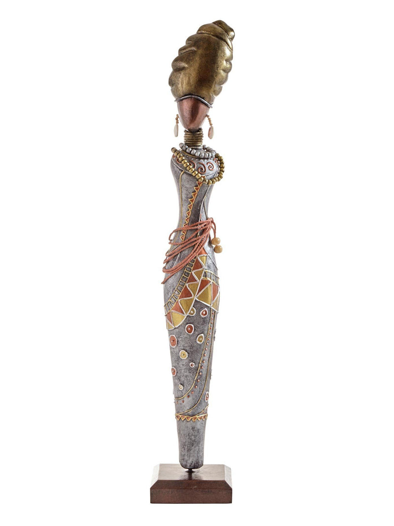 Statueta decorativa Heine, femeie africana II - LunaHome.ro