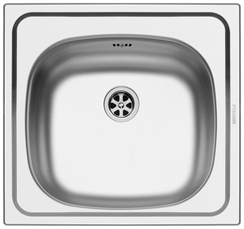 Chiuveta din inox Pyramis E33, 46.5 cm - LunaHome.ro