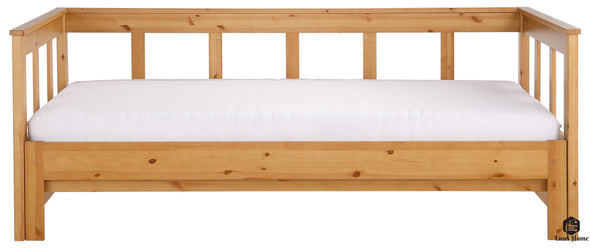 Pat extensibil natur Aira 90-180x200 cm