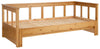 Pat extensibil din lemn de pin natur, Aira 90-180x200 cm - LunaHome.ro