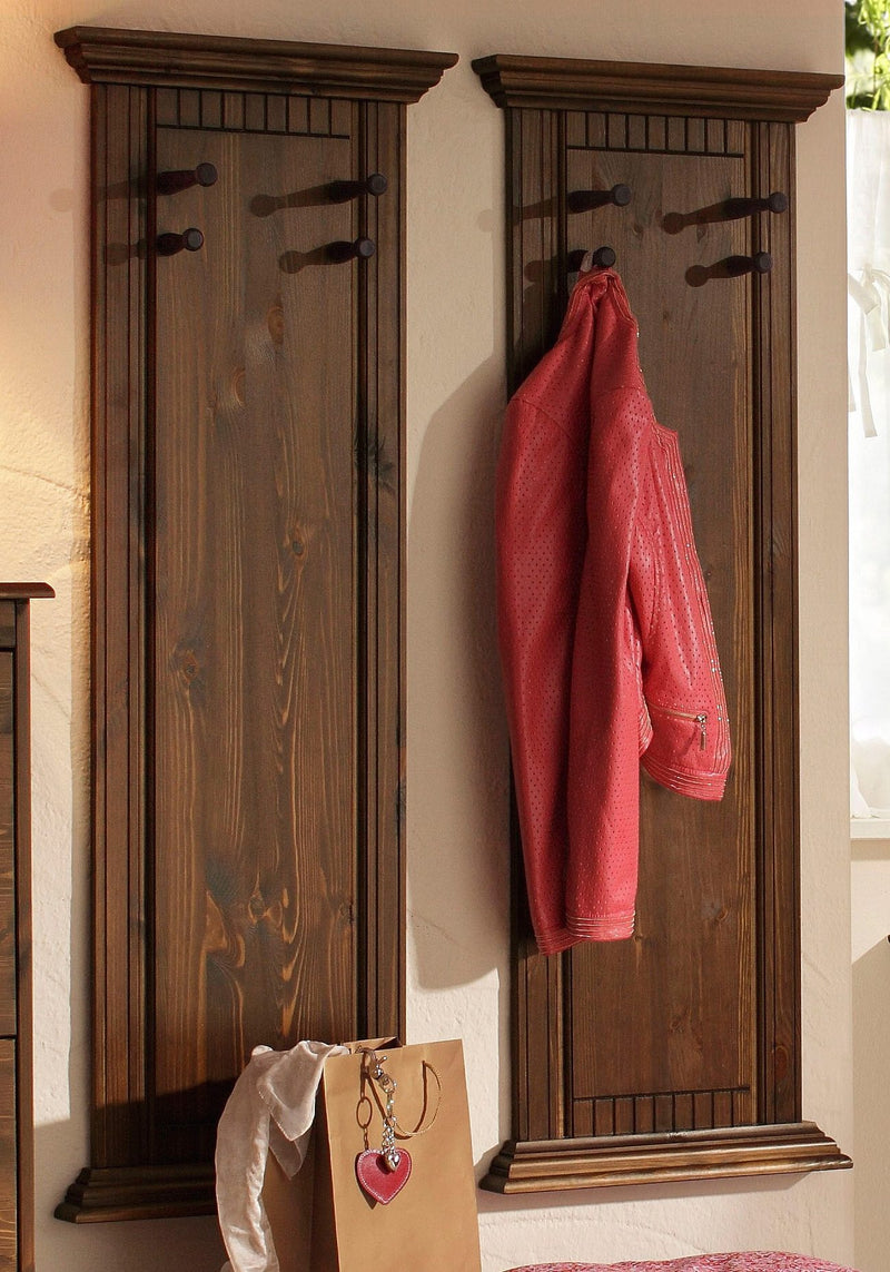 Cuier Rustic, maro (set, 2 piese) - LunaHome.ro