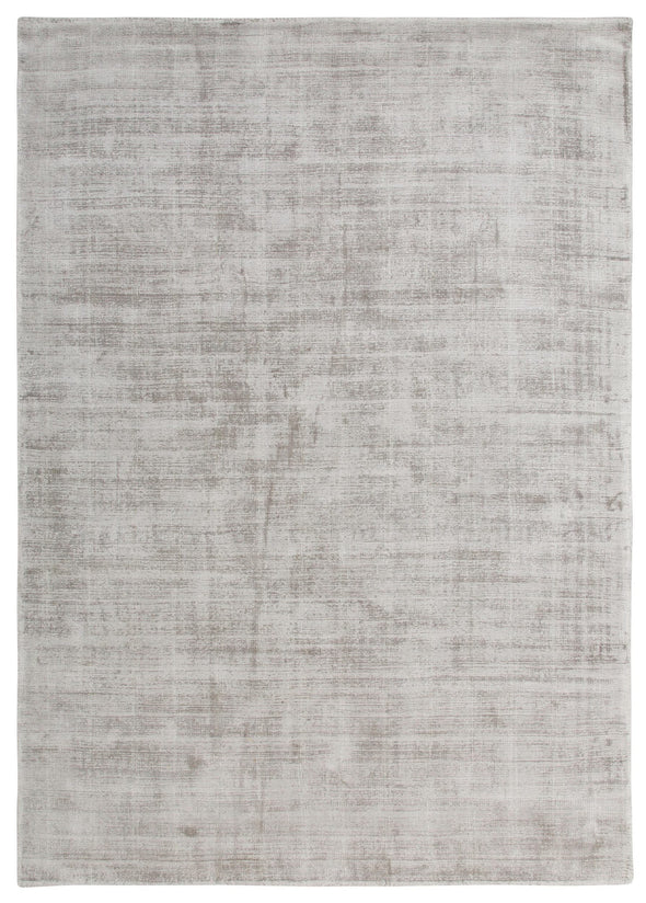 Covor Soley Leonique, din viscoza, argintiu, 60x90 cm - LunaHome.ro