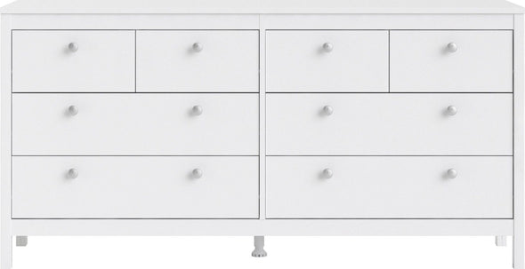 Comodă Madrid Home affaire, albă - LunaHome.ro