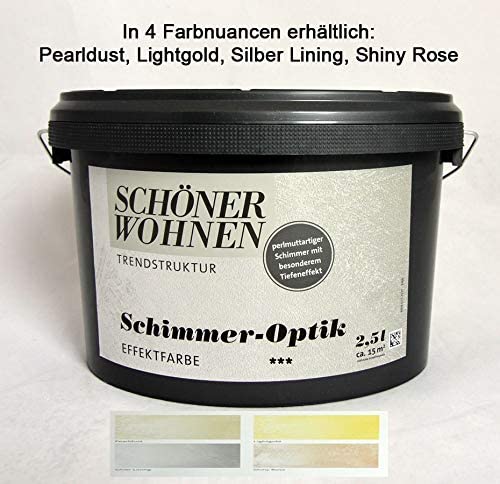 Vopsea perete SCHÖNER WOHNEN, 2,5l, schimmer-optik