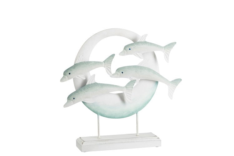Statueta 4 delfini