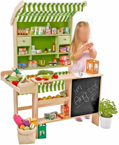 Piață din lemn pentru copii Tanner