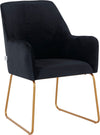 Scaun GMK Home & Living Lorient, negru - LunaHome.ro