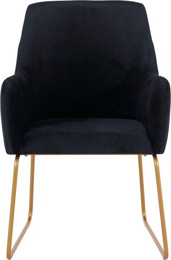 Scaun GMK Home & Living Lorient, negru