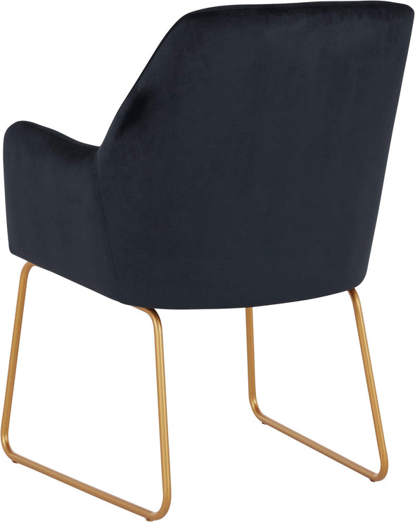 Scaun GMK Home & Living Lorient, negru