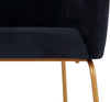 Scaun GMK Home & Living Lorient, negru