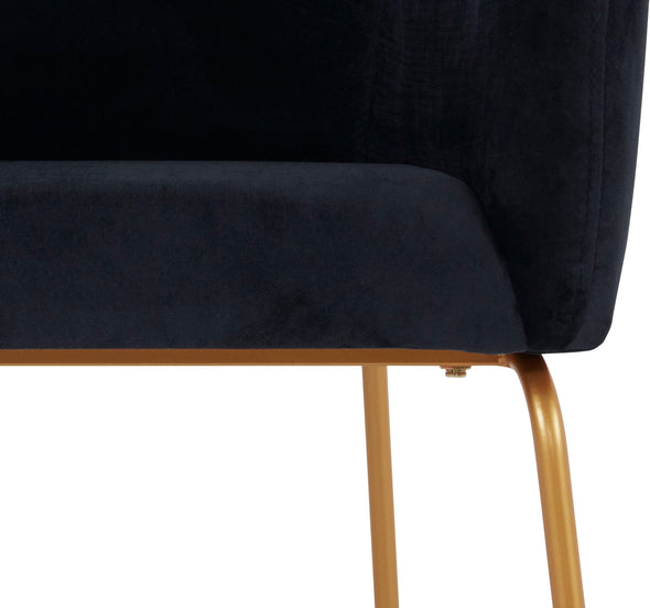 Scaun GMK Home & Living Lorient, negru