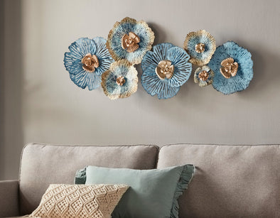 Decorațiune perete FlowerBlue