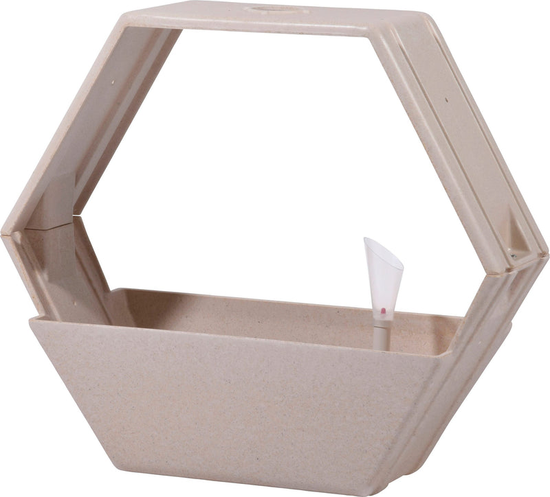 Suport plante Dobar, fibră bambus, set 3 bucăți, 50x21x44,5 cm - LunaHome.ro