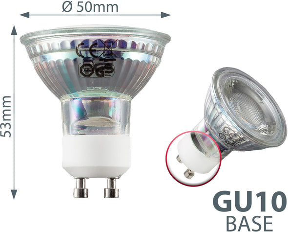 Spot LED GU10 incorporat BKLicht (set, 5 bucati) - LunaHome.ro