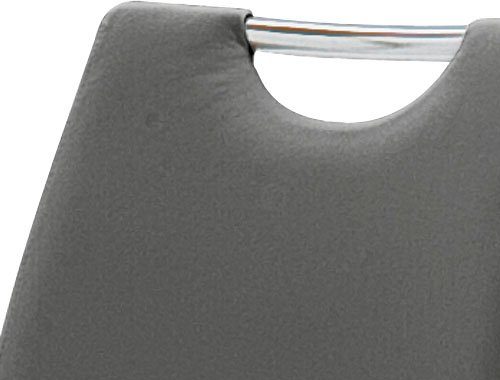 Scaun Amado MCA, din piele ecologica gri (set, 2 buc.) - LunaHome.ro
