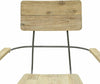 Scaun Mirage Quadrato din lemn si metal, design retro - LunaHome.ro
