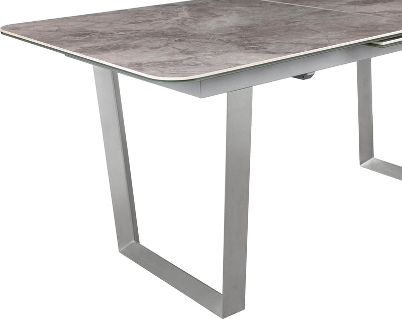Masă extensibilă Calgary cu blat ceramic, 140x90 cm - LunaHome.ro