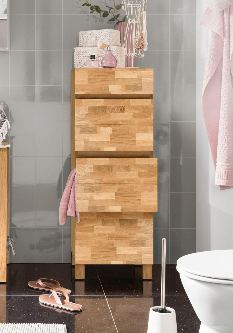 Comoda baie Home affaire Kaika, natur, 40 cm - LunaHome.ro