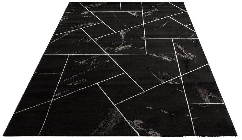 Covor Lerina Leonique, negru-argintiu 200x290 cm - LunaHome.ro