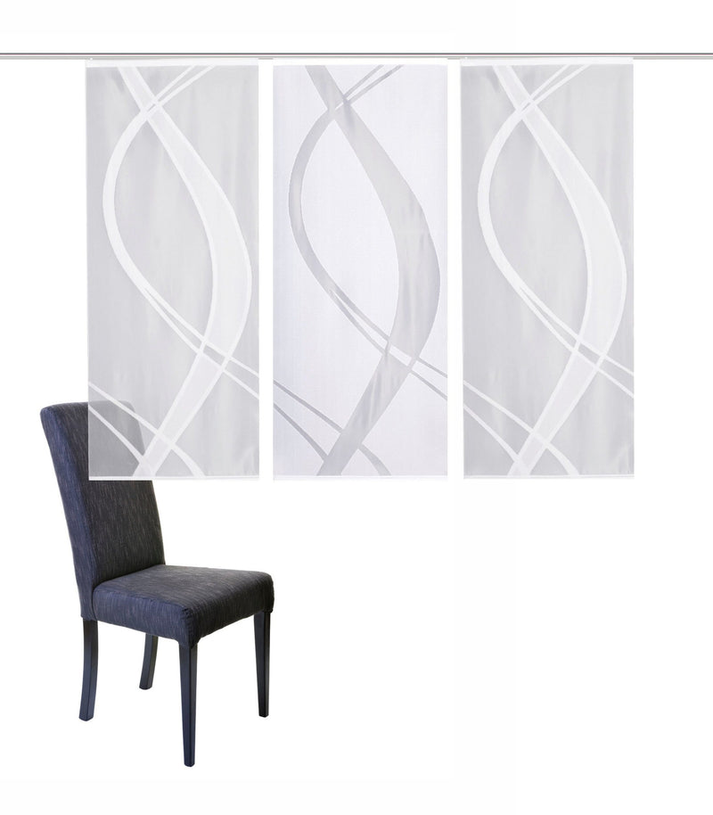 Perdea glisantă Tibaso HOME LIVING IDEAS (3 buc.) - LunaHome.ro