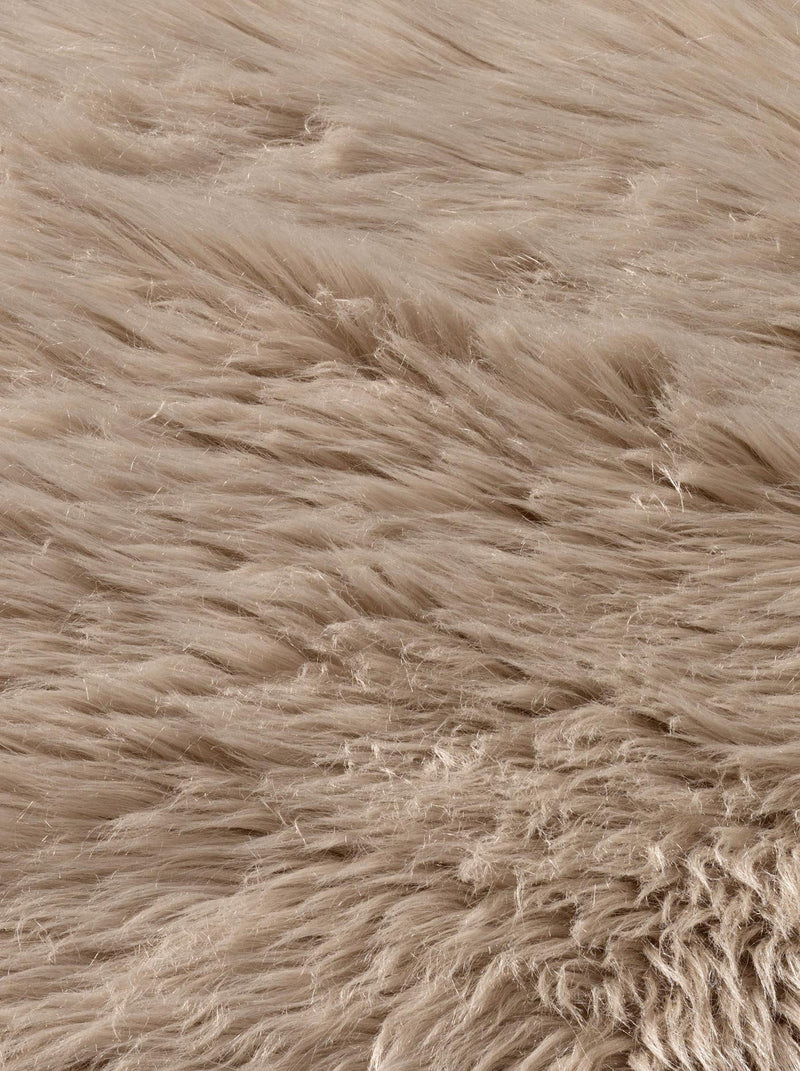 Covor cu textura de blana Heine Home, taupe, 120x180 cm - LunaHome.ro
