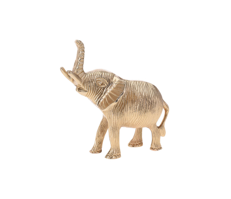Decorațiune elefant auriu 22 cm
