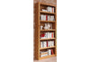 Bibliotecă »Bergen« din lemn masiv de pin natur, 82,5 cm latime - LunaHome.ro
