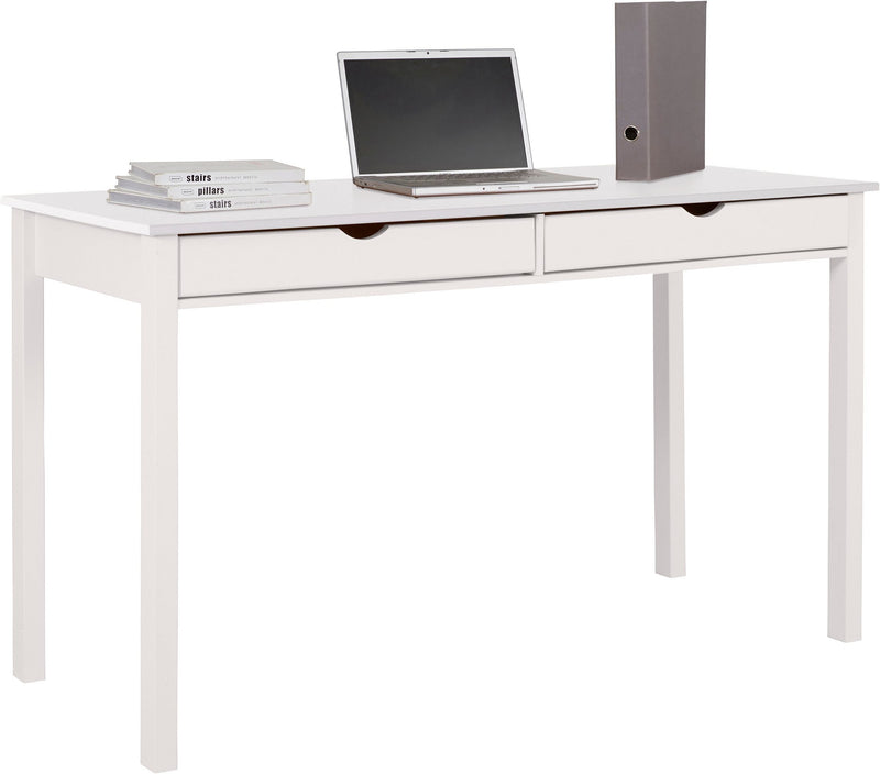 Birou Gava din lemn masiv de pin, 140 cm latime - LunaHome.ro