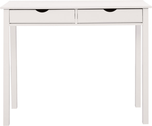 Birou Gava din lemn masiv de pin alb, 100 cm latime - LunaHome.ro