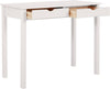 Birou Gava din lemn masiv de pin alb, 100 cm latime - LunaHome.ro